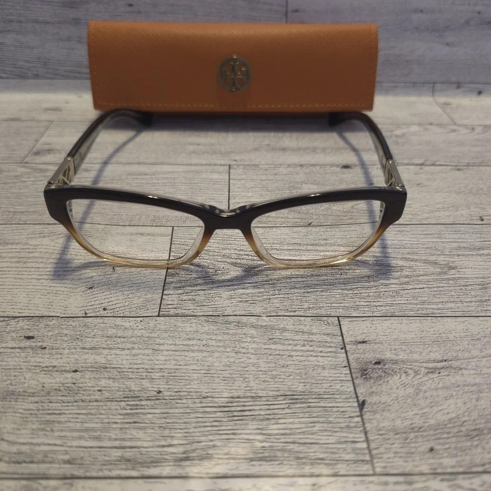 Tory Burch Eyeglasses Frames TY‎ 2039 1010 51-16-135 Brown With Case